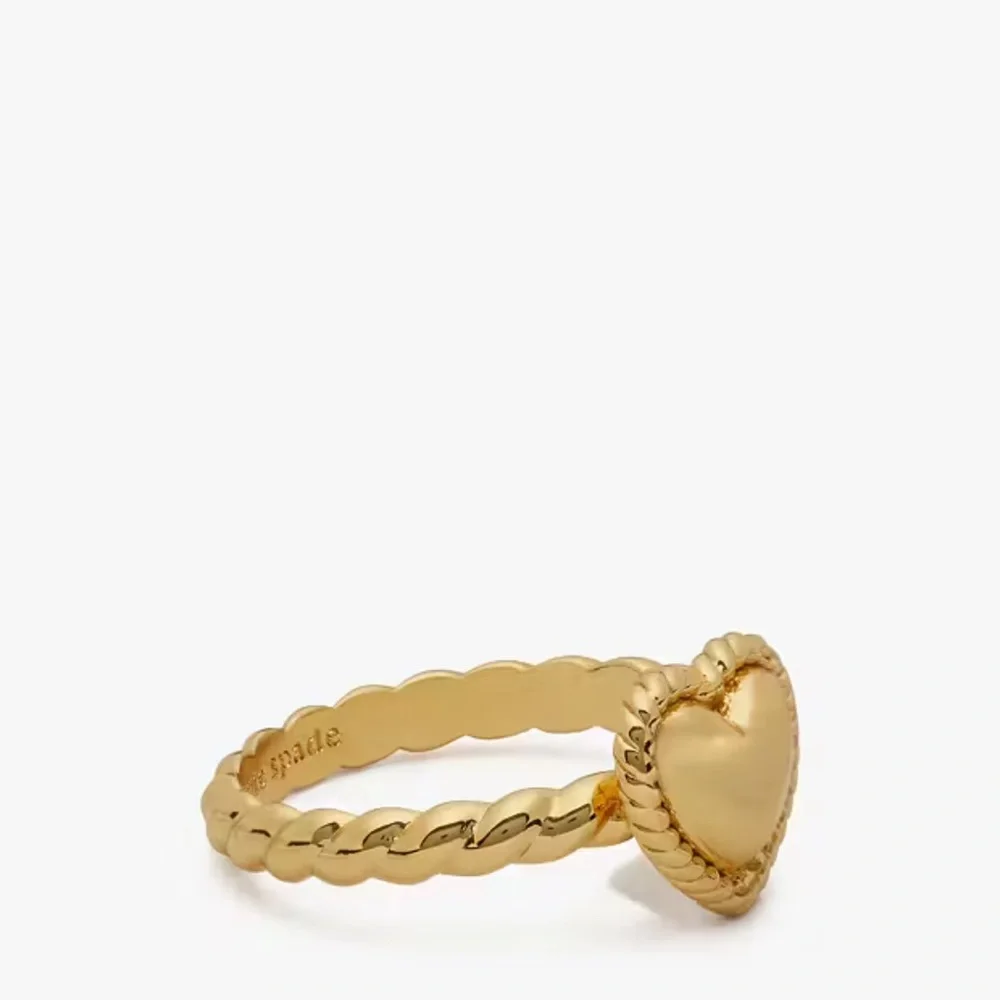 $58 Kate Spade Golden Hour Heart Ring
